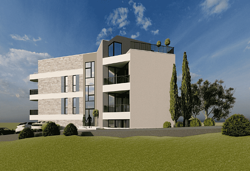 Wohnungen in einem neuen modernen Gebäude in Baosici, 50 m vom Meer entfernt — photo 2
